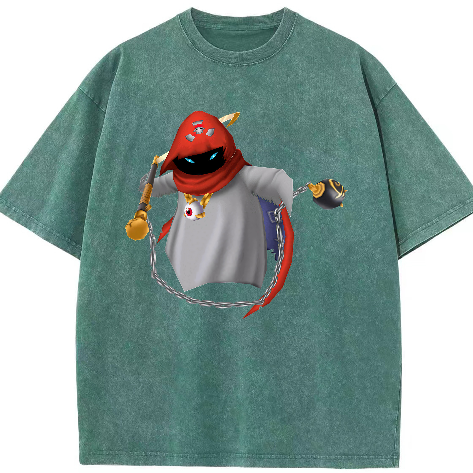 （画像用） Digimon デジタルモンスター/デジモン 綿100% ヴィンテージ風 半袖Tシャツ（フロントプリント）